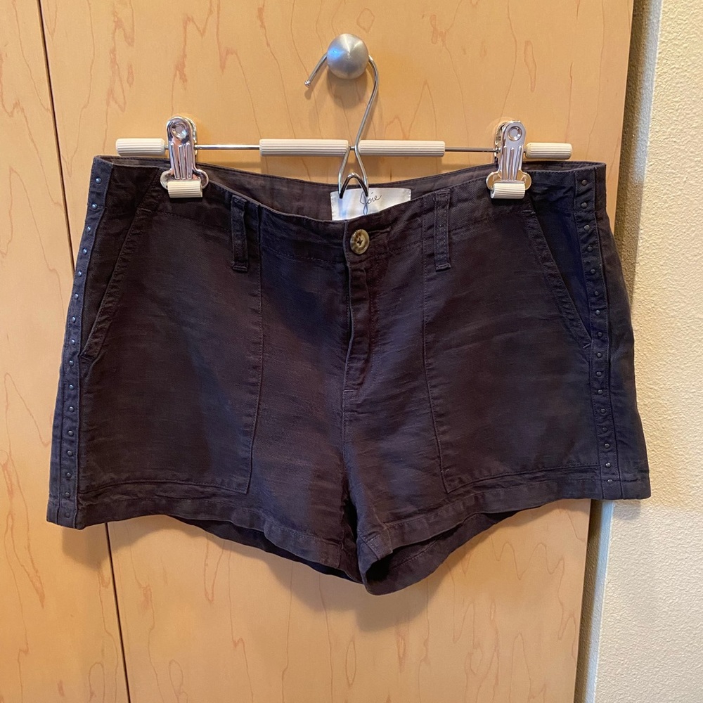 EUC Joie linen blend shorts